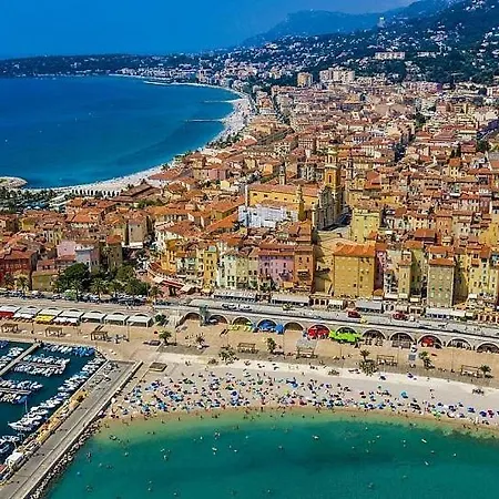 Апартаменти Studio Neuf - 2 Couchages - Hypercentre Menton - Plage - Mer - French Riviera