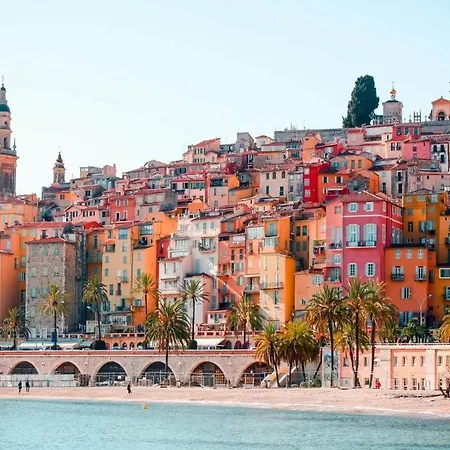 Апартаменти Studio Neuf - 2 Couchages - Hypercentre Menton - Plage - Mer - French Riviera