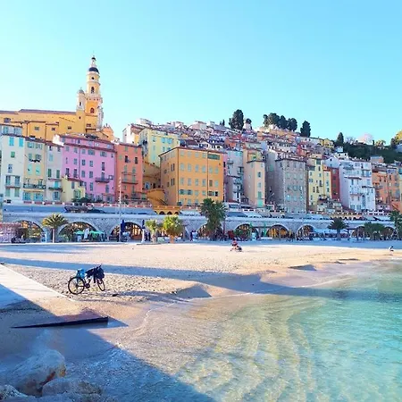 Апартаменти Studio Neuf - 2 Couchages - Hypercentre Menton - Plage - Mer - French Riviera *